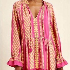 Anthropologie Maeve Dominique Tunic Dress